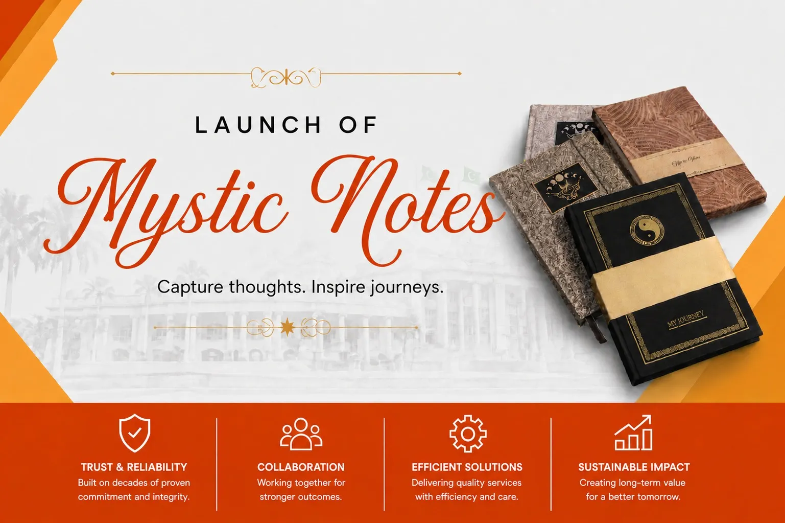 Mystic Notes stationery brand launched by Qazi Associates in 2024